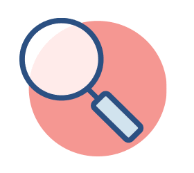 Icon of a magnifying glass