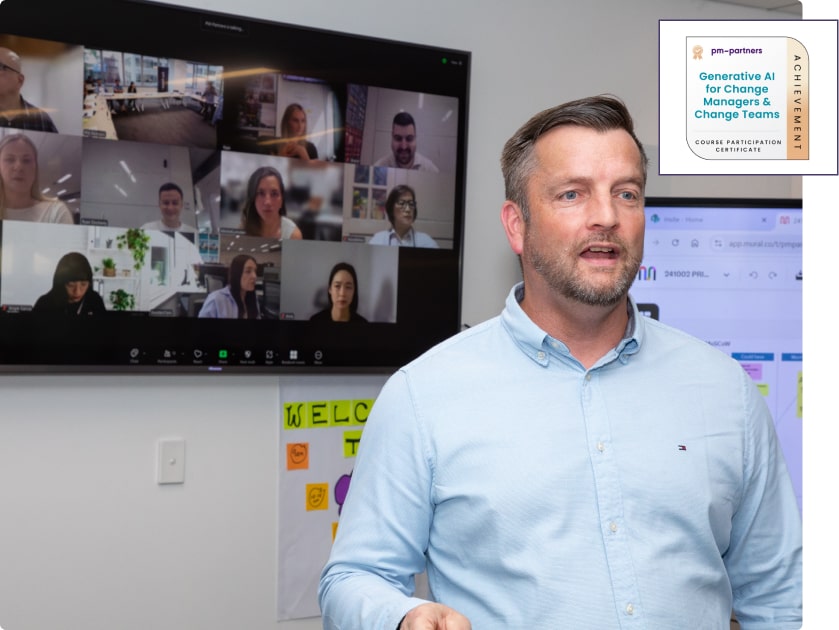 gen ai for change manager and teams